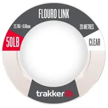 TRAKKER - Návazcový vlasec Fluoro Link 22,7 kg 0,68 mm 20 m