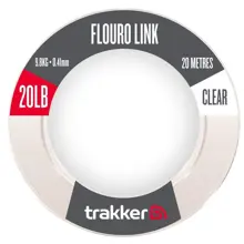TRAKKER - Návazcový vlasec Fluoro Link 9,8 kg 0,41 mm 20 m