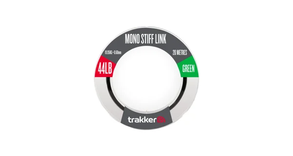 TRAKKER - Návazcový vlasec Mono Stiff Link 19,95 kg 0,6 mm 20 m Green