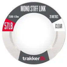 TRAKKER - Návazcový vlasec Mono Stiff Link 25,85 kg 0,7 mm 20 m Clear