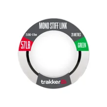 TRAKKER - Návazcový vlasec Mono Stiff Link 25,85 kg 0,7 mm 20 m Green