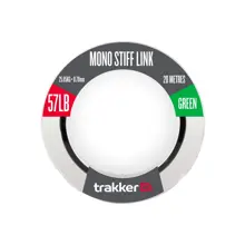 TRAKKER - Návazcový vlasec Mono Stiff Link 25,85 kg 0,7 mm 20 m Green