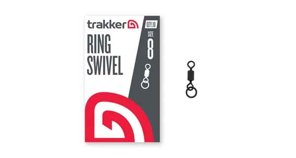 TRAKKER - Obratlík Ring Swivel vel. 8 10 ks