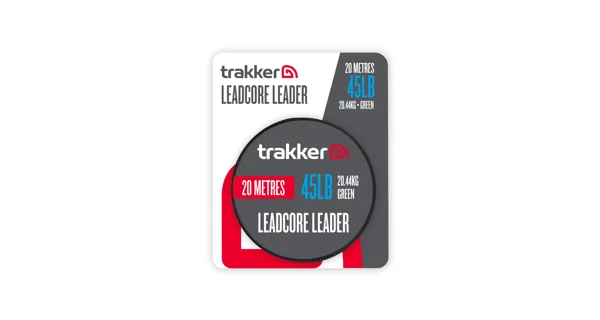 TRAKKER - Olověná šňůra Leadcore Leader Green 20,44 kg 20 m