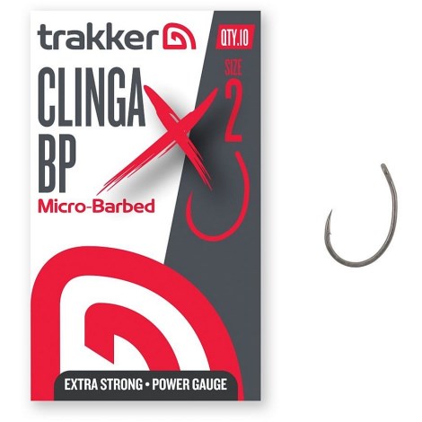 TRAKKER PRODUCTS - Háčky Clinga BP XS Hooks Micro Barbed vel. 2