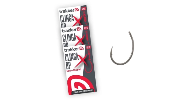 TRAKKER PRODUCTS - Háčky Clinga BP XS Hooks Micro Barbed vel. 4