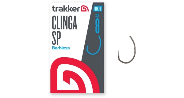 TRAKKER PRODUCTS - Háčky Clinga SP Hooks Barbless vel. 8