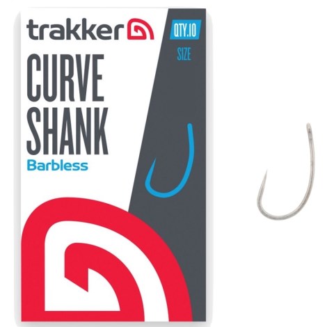 TRAKKER PRODUCTS - Háčky Curve Shank Hooks Barbless vel. 4 10 ks