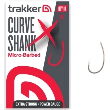 TRAKKER PRODUCTS - Háčky Curve Shank XS Hooks Micro Barbed vel. 2 10 ks