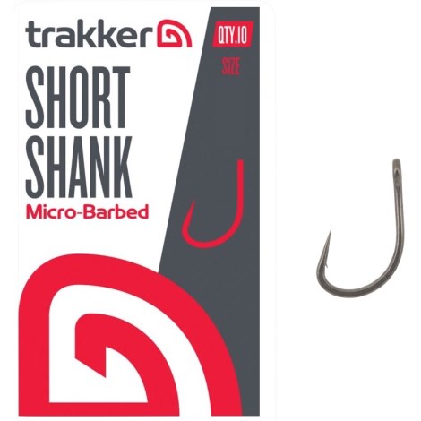 TRAKKER PRODUCTS - Háčky Short Shank Hooks Micro Barbed vel. 10 10 ks