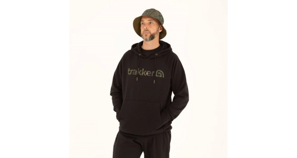 TRAKKER PRODUCTS - Mikina CR Logo Hoody Black Camo vel. M