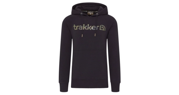 TRAKKER PRODUCTS - Mikina CR Logo Hoody Black Camo vel. M