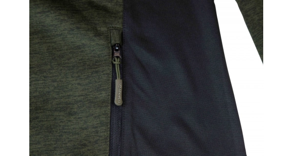 TRAKKER PRODUCTS - Mikina Marl Fleece Back Hoody vel. S