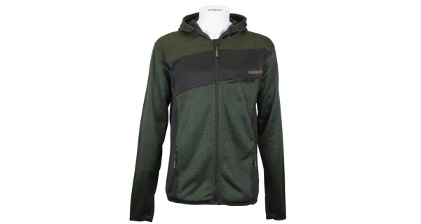 TRAKKER PRODUCTS - Mikina Marl Fleece Back Hoody vel. S