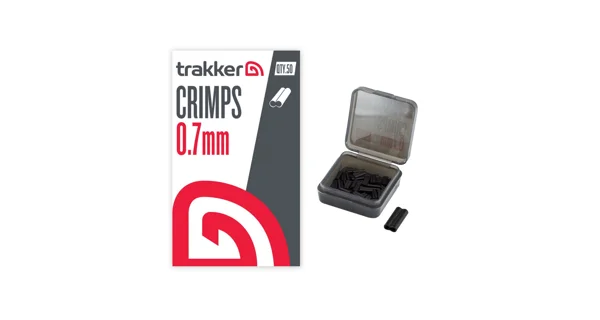 TRAKKER PRODUCTS - Náhradní svorky Crimps 0,7 mm 50 ks