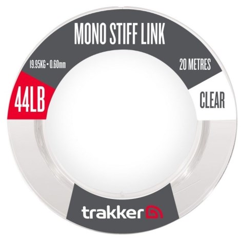 TRAKKER PRODUCTS - Návazcový vlasec Mono Stiff Link 19,95 kg 0,6 mm 20 m Clear