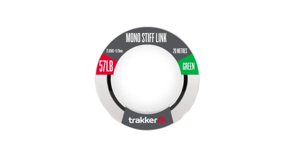 TRAKKER PRODUCTS - Návazcový vlasec Mono Stiff Link 25,85 kg 0,7 mm 20 m Green