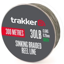 TRAKKER PRODUCTS - Pletená šňůra Sinking Braid Reel Line 13,6 kg 0,29 mm 300 m