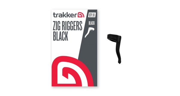 TRAKKER PRODUCTS - Rovnátka Zig Riggers Black 10 ks
