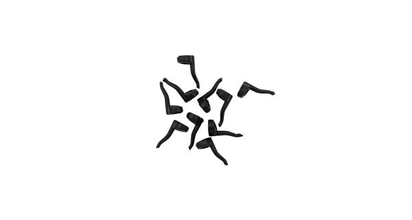 TRAKKER PRODUCTS - Rovnátka Zig Riggers Black 10 ks