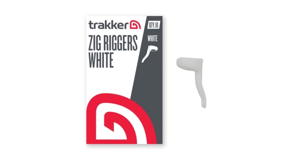 TRAKKER PRODUCTS - Rovnátka Zig Riggers White 10 ks