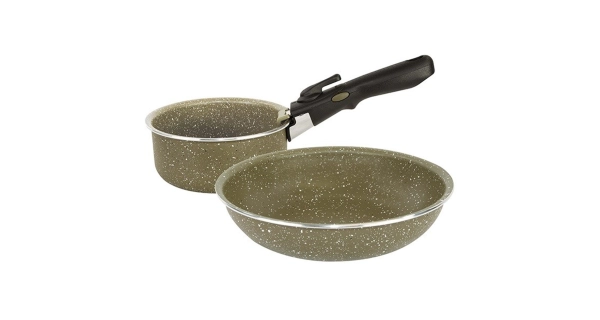 TRAKKER PRODUCTS - Sada nádobí Armolife Marble Cookset Compact