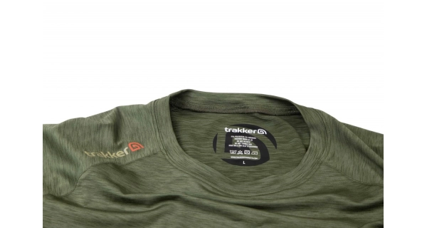 TRAKKER PRODUCTS - Tričko Marl Moisture Wicking T-Shirt vel. L