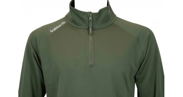 TRAKKER PRODUCTS - Triko s dlouhým rukávem Half Zip Top with UV Sun Protection vel. M