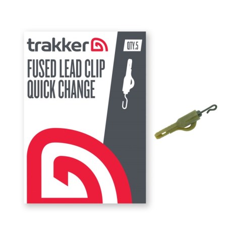 TRAKKER PRODUCTS - Závěsky Fused Lead Clip Quick Change 5 ks