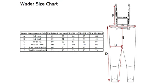 TRAKKER - Prsačky N2 Chest Waders vel. 9