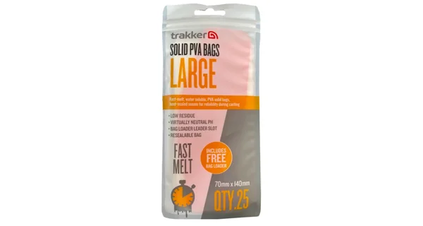 TRAKKER - Sáček Solid PVA Bags L