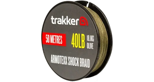 TRAKKER - Šoková šňůra Armotexx Shock Braid 0,40 mm 18,1 kg 50 m