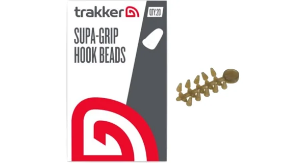 TRAKKER - Stoper Supa Grip Hook Beads 20 ks
