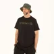 TRAKKER - Tričko CR Logo T-shirt Black Camo vel. M