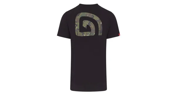 TRAKKER - Tričko CR Logo T-shirt Black Camo vel. M