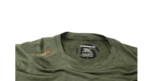 TRAKKER - Tričko Marl Moisture Wicking T-Shirt vel. S