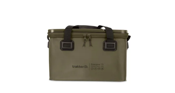 TRAKKER - Voděodolná taška Downpour T1 Carryall Large Green 40 l