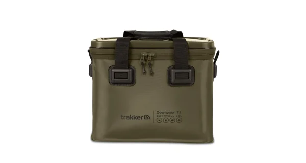 TRAKKER - Voděodolná taška Downpour T1 Carryall Small Green 25 l