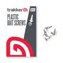 TRAKKER - Vrtáček Plastic Bait Screws Čirá 10 ks