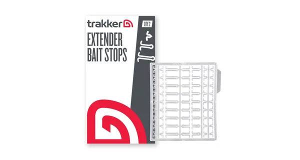 TRAKKER - Zarážky Extender Bait Stops Čirá