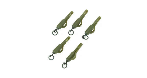 TRAKKER - Závěsky Fused Lead Clip Ring Swivel 5 ks