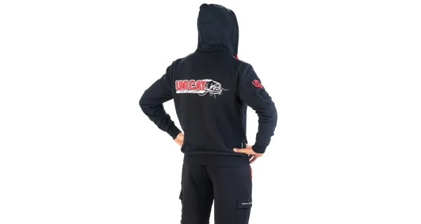 UNI CAT - Mikina Team Zipper Hoodie vel. L