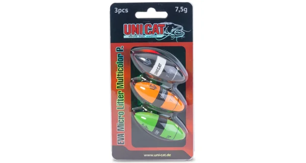 UNI CAT - Podvodní splávek EVA Micro Lifter Multicolor 3,5 g 3 ks