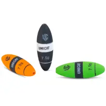 UNI CAT - Podvodní splávek EVA Micro Lifter Multicolor 5 g 3 ks