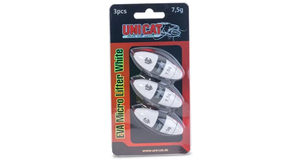 UNI CAT - Podvodní splávek EVA Micro Lifter White 5 g 3 ks