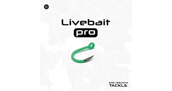 VAGNER - Háček Livebait Pro vel. 1/0 4 ks
