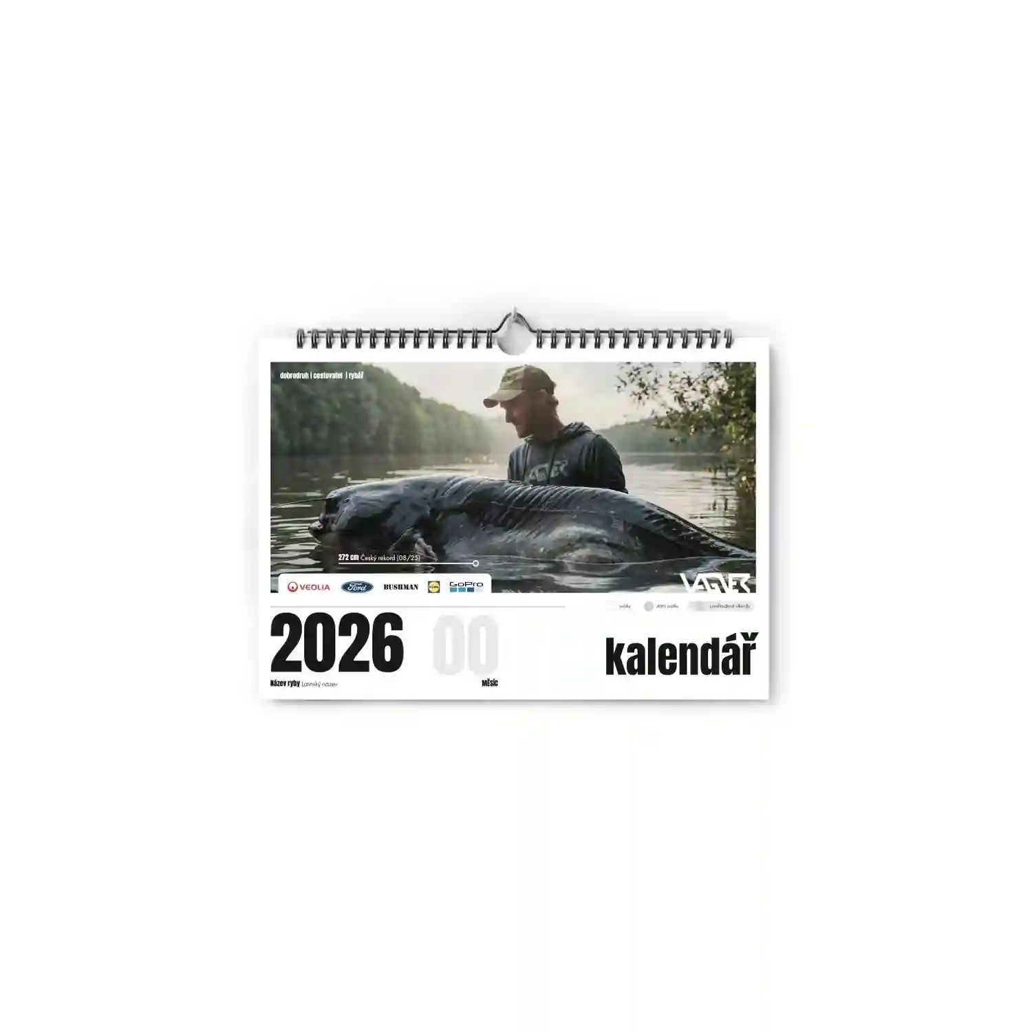 VAGNER - Nástěnný kalendář A3 2026