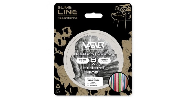 VAGNER - Šňůra Braided Line Reflex Multicolor 0,50 mm 300 m
