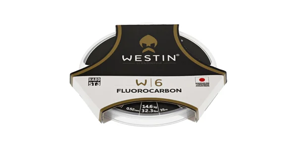 WESTIN - Fluorocarbon W6 ST3 Clear 0,17 mm 1,7 kg 50 m