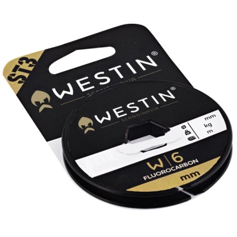 WESTIN - Fluorocarbon W6 ST5 Clear 0,38 mm 9,2 kg 35 m